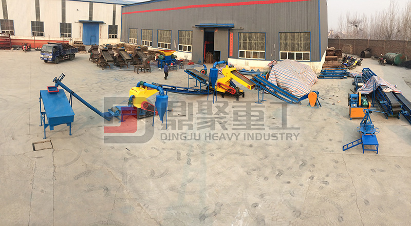 輪胎切圈機生產(chǎn)線實拍